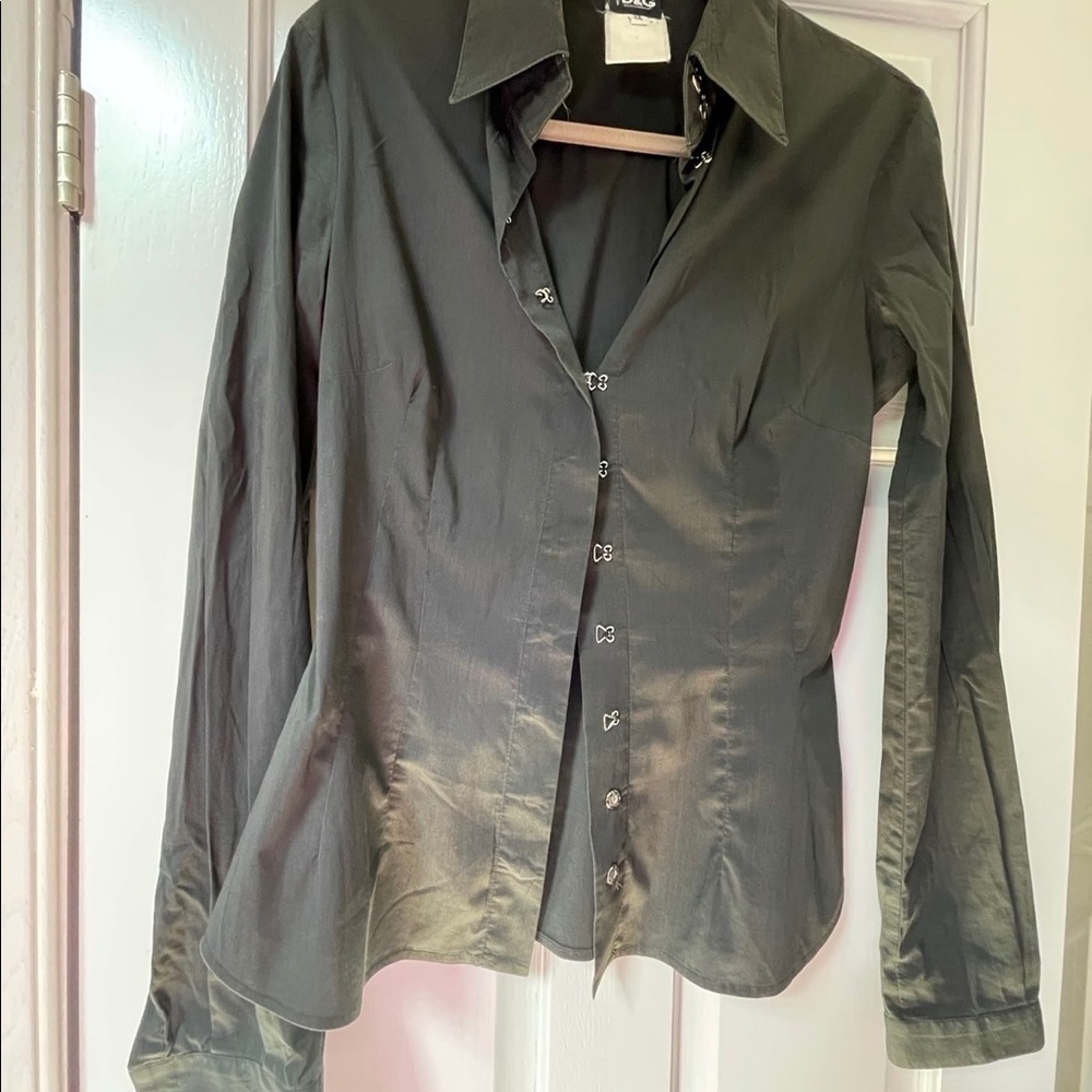 Dolce & Gabbana Blouse in Black Size M